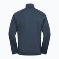 Pánská trekingová mikina Jack Wolfskin Peak District Full Zip midnight sky 8