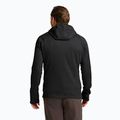 Pánská trekingová mikina Jack Wolfskin Peak District Hooded Full Zip black 3