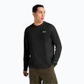 Pánské tričko Longsleeve Jack Wolfskin Prelight Trail Crew black