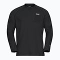 Pánské tričko Longsleeve Jack Wolfskin Prelight Trail Crew black 5