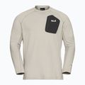 Pánské tričko Longsleeve Jack Wolfskin Prelight Trail Crew pale sand 5