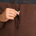 Pánská fleece mikina Jack Wolfskin Kammweg Pile Fz hot choc 5