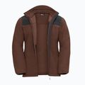 Pánská fleece mikina Jack Wolfskin Kammweg Pile Fz hot choc 9