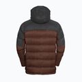 Pánská péřová bunda Jack Wolfskin Nebelhorn Down Hoody hot choc 8