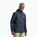 Pánská softshellová bunda Jack Wolfskin Bornberg Hoody midnight sky