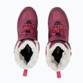 Dětské boty Jack Wolfskin Polar Bear-G Texapore High Vc raisin 5