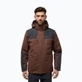 Pánská bunda 3v1 Jack Wolfskin Jasper 3In1 hot choc