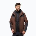 Pánská bunda 3v1 Jack Wolfskin Jasper 3In1 hot choc 4