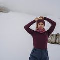 Dámská termoakční mikina Jack Wolfskin Infinite Warm amaranth 5