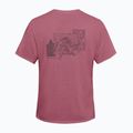 Dámské tričko Jack Wolfskin Vonnan Graphic ridge leaf raisin 6