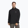 Pánská fleecová mikina Jack Wolfskin Taunus 100 Half Zip black