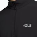 Pánská fleecová mikina Jack Wolfskin Taunus 100 Half Zip black 4