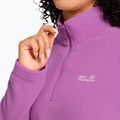 Dámská fleecová mikina Jack Wolfskin Taunus 100 Half Zip foxglove 4