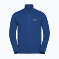 Pánská trekingová mikina  Jack Wolfskin Litestride Full Zip blue orchid 7