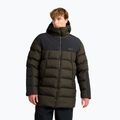 Pánská zateplená bunda Jack Wolfskin Icy Hollow Hooded obsidian moss