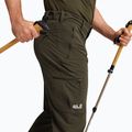 Pánské trekové kalhoty Jack Wolfskin Activate Flex obsidian moss 4