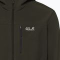 Pánská větrovka Jack Wolfskin Wild Winds Hooded obsidian moss 6