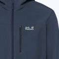 Pánská větrovka Jack Wolfskin Wild Winds Hooded midnight sky 6