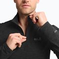 Pánská fleecová mikina Jack Wolfskin Trail Half Zip black 3