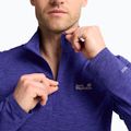 Pánská fleecová mikina Jack Wolfskin Trail Half Zip glow ink 3
