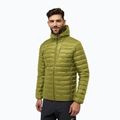 Pánská péřová bunda Jack Wolfskin Passamani Down Hoody khaki green