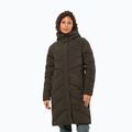 Dámský péřový kabát Jack Wolfskin Marienplatz Coat obsidian moss