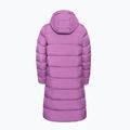 Dámský péřový kabát Jack Wolfskin Frozen Palace Coat vivid orchid 8