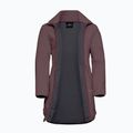 Dámská fleecová mikina Jack Wolfskin High Curl Coat sheer plum 9