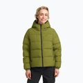 Dámský péřový kabát Jack Wolfskin Frozen Palace khaki green