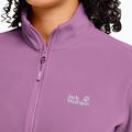 Dámská fleecová mikina Jack Wolfskin Taunus 100 Full Zip vivid orchid 4
