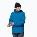 Pánská nepromokavá bunda Jack Wolfskin Stormy Point modrá 1111141_1361