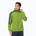Pánská softshellová bunda Jack Wolfskin Go Hike zelená 1306921_4073