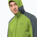 Pánská softshellová bunda Jack Wolfskin Go Hike zelená 1306921_4073 3