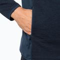 Pánská fleece mikina Jack Wolfskin Active Tongari tmavě modrá 1709472_1383 4