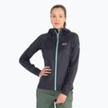 Dámská fleece mikina Jack Wolfskin Hydro Grid šedá 1709911_1389