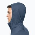 Pánská fleece mikina Jack Wolfskin Hydro Grid tmavě modrá 1710001_1383 4