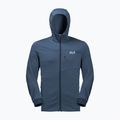 Pánská fleece mikina Jack Wolfskin Hydro Grid tmavě modrá 1710001_1383 7