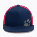 Dětská kšiltovka Jack Wolfskin Rib Paw tmavě modro-růžová 1907641_1225 4