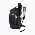 Jack Wolfskin Athmos Shape 16 l turistický batoh černý 4