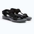 Pánské trekové sandály Jack Wolfskin Wave Breaker černé 4052011_6000 4