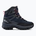 Dámské trekové boty Jack Wolfskin Rebellion Guide Texapore Mid black-blue 4053801 2