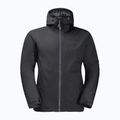 Jack Wolfskin pánská bunda do deště Wisper Ins černá 7