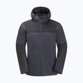 Jack Wolfskin pánská péřová bunda Jasper Ins šedá 1114321_6230 6