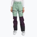 Jack Wolfskin dámské lyžařské kalhoty Alpspitze 3L zelené 1115211
