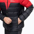 Pánská péřová bunda Jack Wolfskin Dna Tundra Down Hoody černo-červená 1206612_2206_006 4