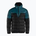 Jack Wolfskin pánská péřová bunda Dna Tundra Down Hoody černo-modrá 1206612_4133_006