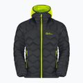 Jack Wolfskin pánská lyžařská bunda Alpspitze Down Hoody šedá 1206771_6350 5