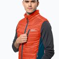 Pánská turistická vesta Jack Wolfskin Routeburn Pro Ins oranžová 1206871_3017_002 3