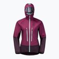 Dámská skialpová bunda Jack Wolfskin Alpspitze Hoody fialová 1307391_1014 10