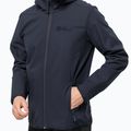 Pánská softshellová bunda Jack Wolfskin Bornberg Hoody tmavě modrá 1307471_1010 4